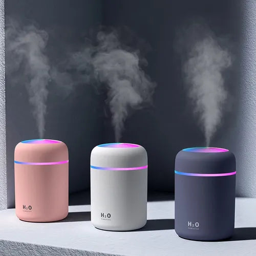 Mini Humidificador, Luz Led Interior Y C