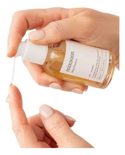 Mixsoon Esencia Facial de Frijol 50ml - Sérum Hidratante, Todo Tipo de Piel Día/Noche
